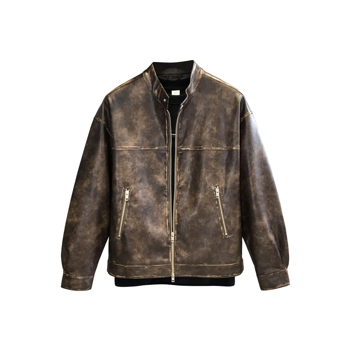 YGQPZHZ Мужские кожаные куртки