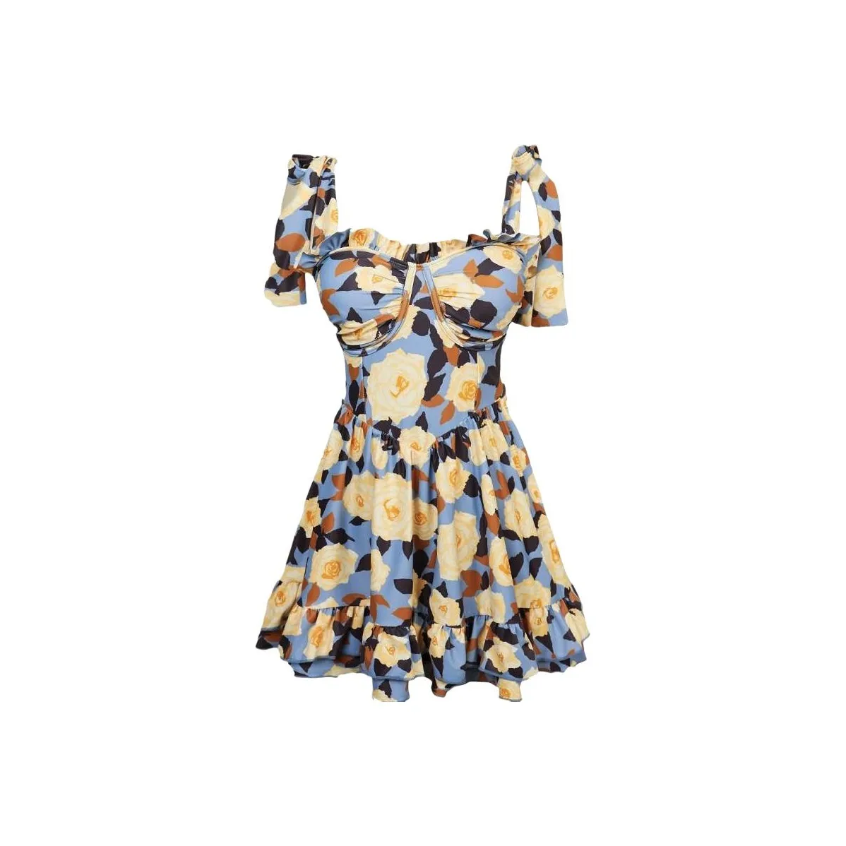 мм Озерно-голубой Женские Наборы купальников