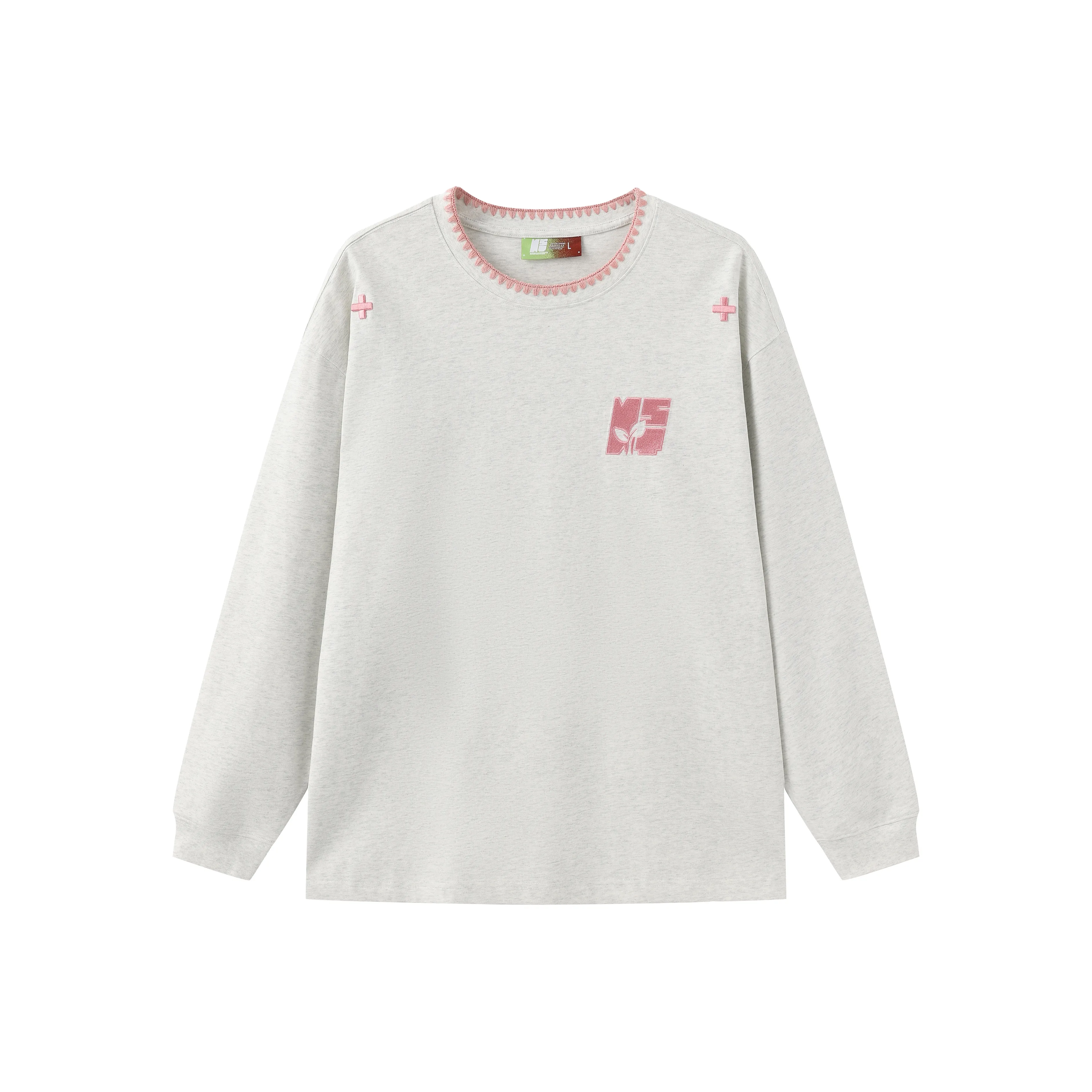 NSTNEW START Комплект для пары Свободный крой Длинный рукав Т-рубашка Унисекс