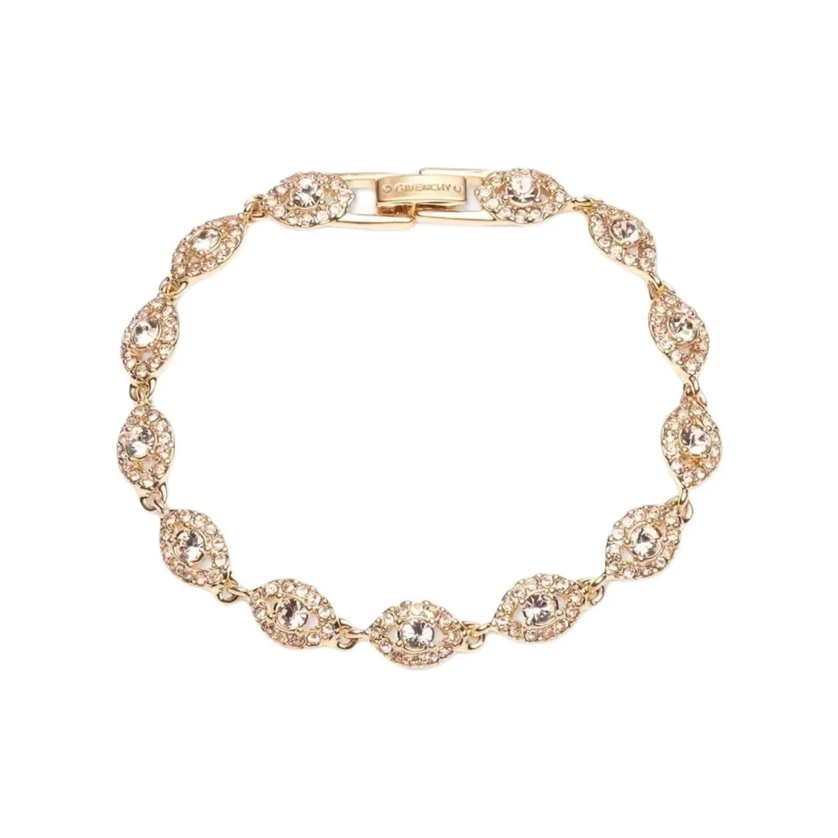 Givenchy Faux Crystal Bracelets Women's Gold