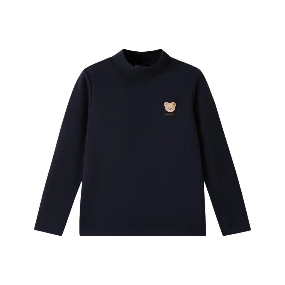 PAW IN PAW Cartoon Bear Длинный рукав Базовый слой Дети 3-7 лет