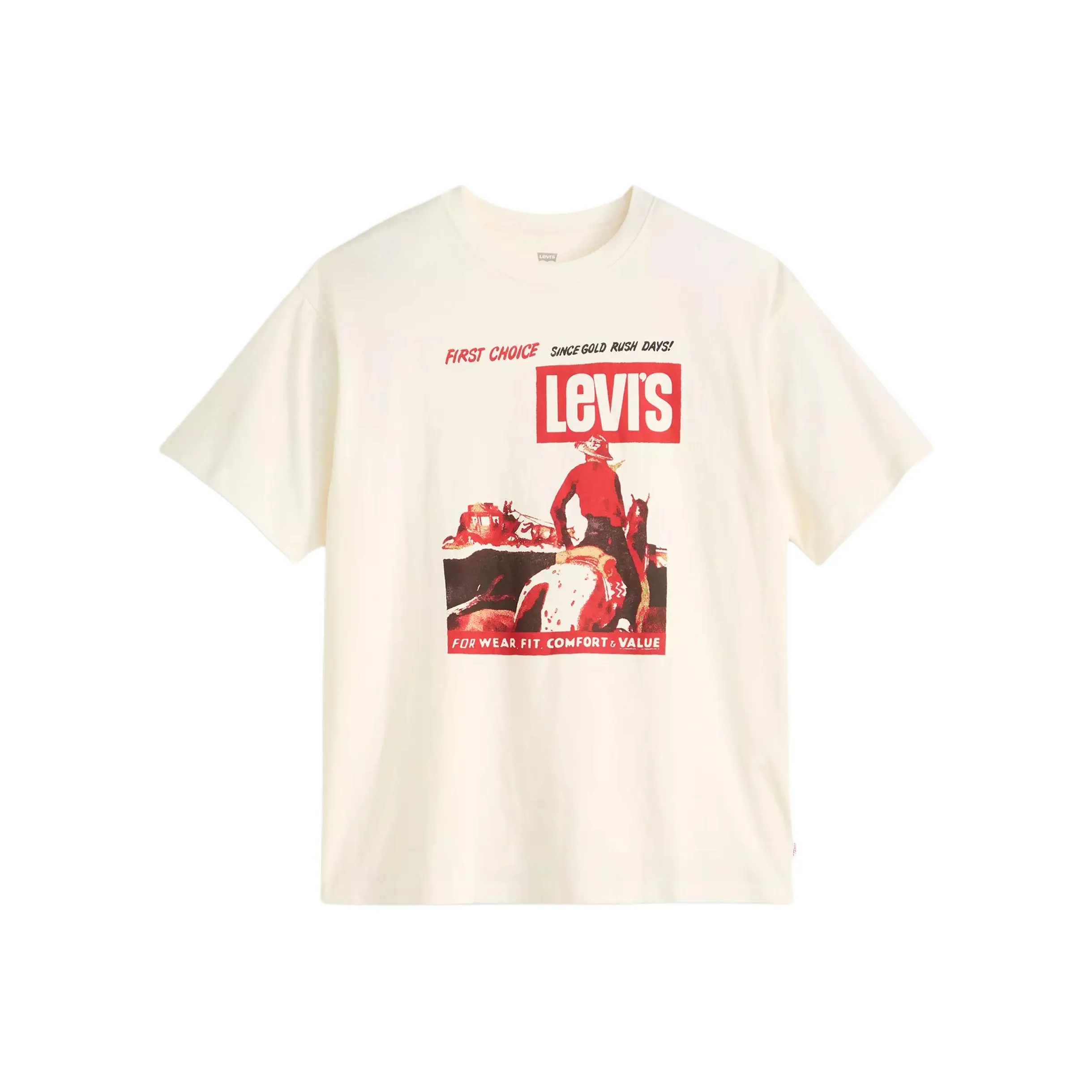 Levis Белые Мужские T-рубашки