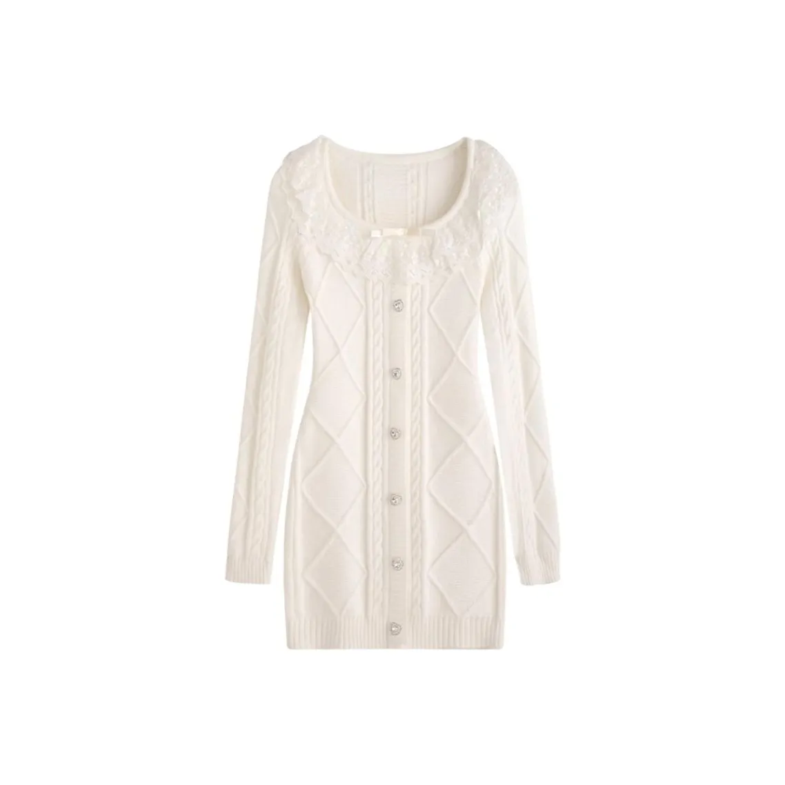 Incolore Длинное платье с длинными рукавами женское