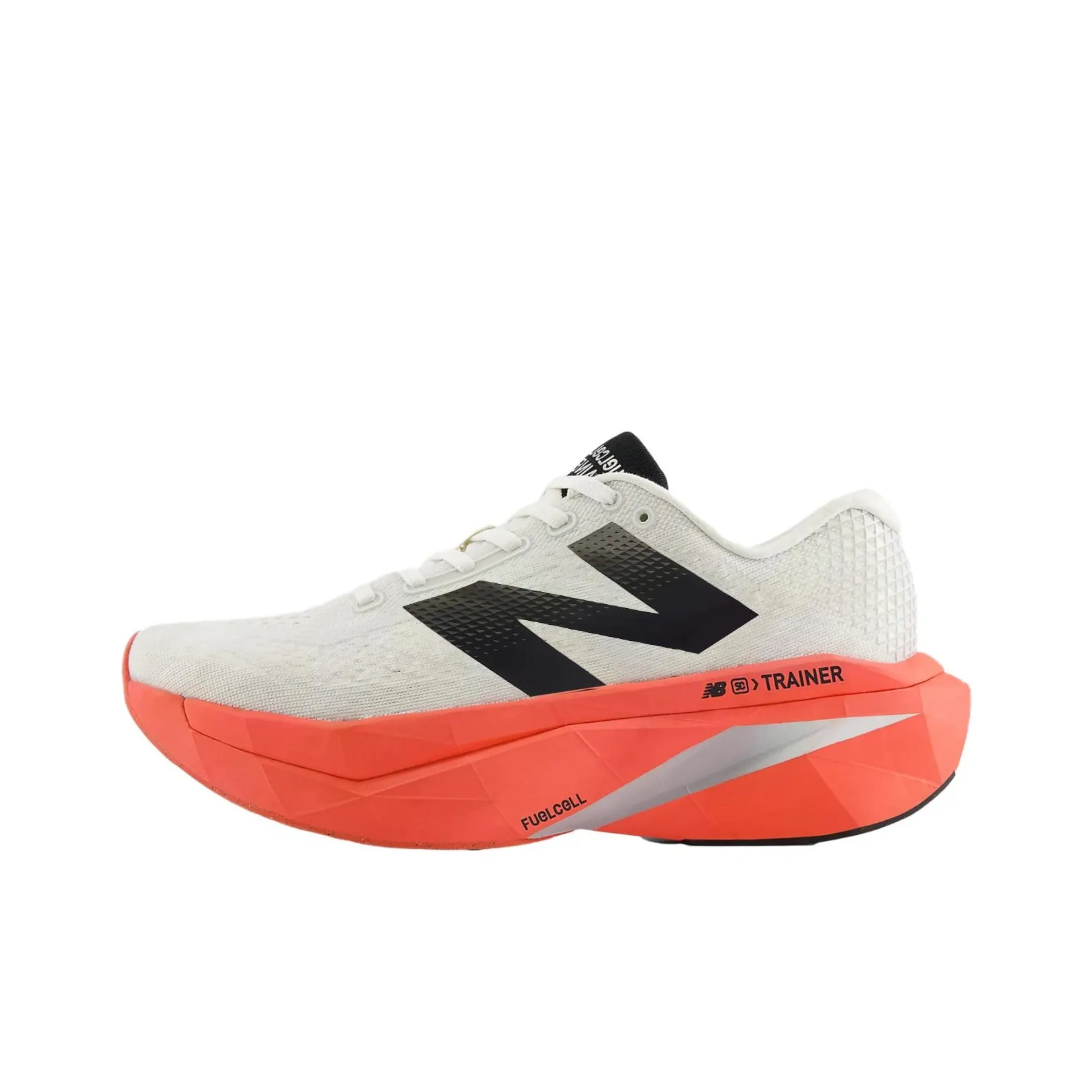 New Balance NB FuelCell SuperComp Trainer V3 Дышащий Поддержка Низкий Топ Беговые кроссовки Унисекс Бежевый Красный