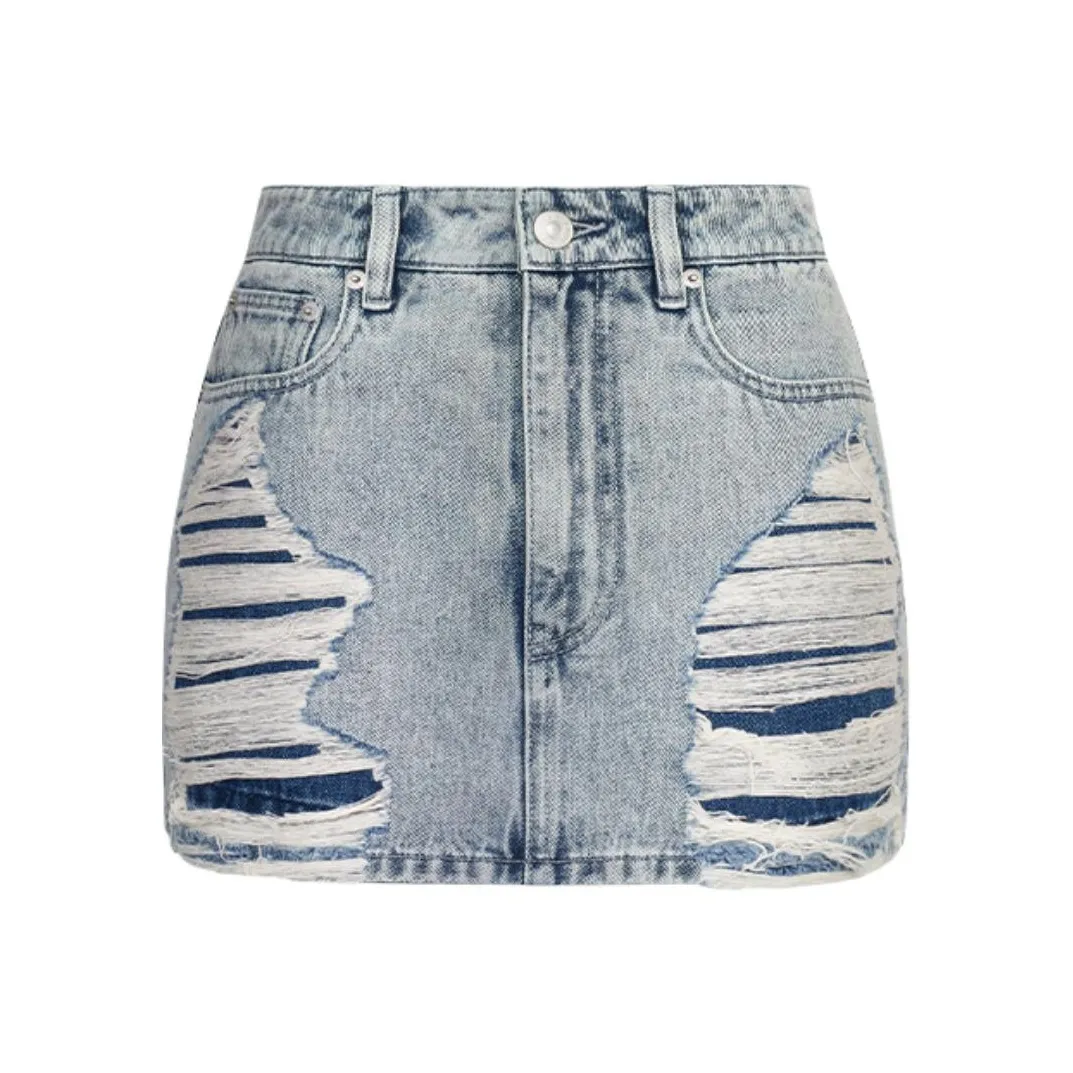 Ann Andelman SS25 Джинсовые короткие юбки Женские