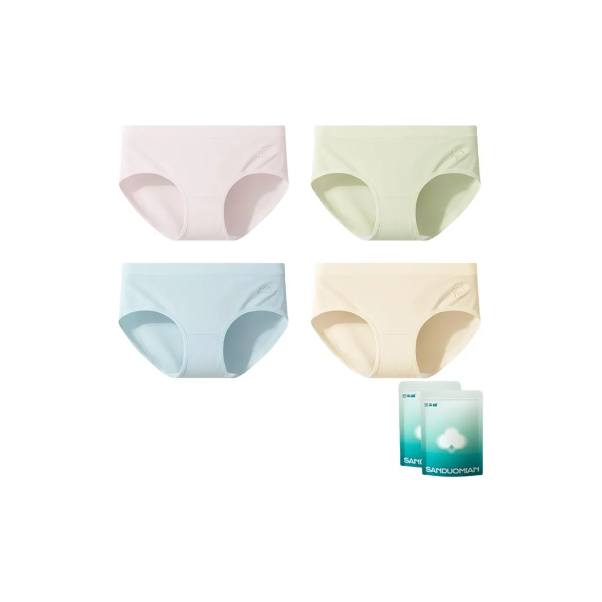 Three Cotton Flowers Женское нижнее белье