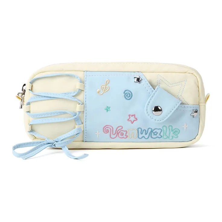 VANWALK Нейлон с Хлопком Путешествие Хранение Сумка Женская Мечтательная Розовая Кокосовая Зеленая Желе Желтая Звездная Синяя