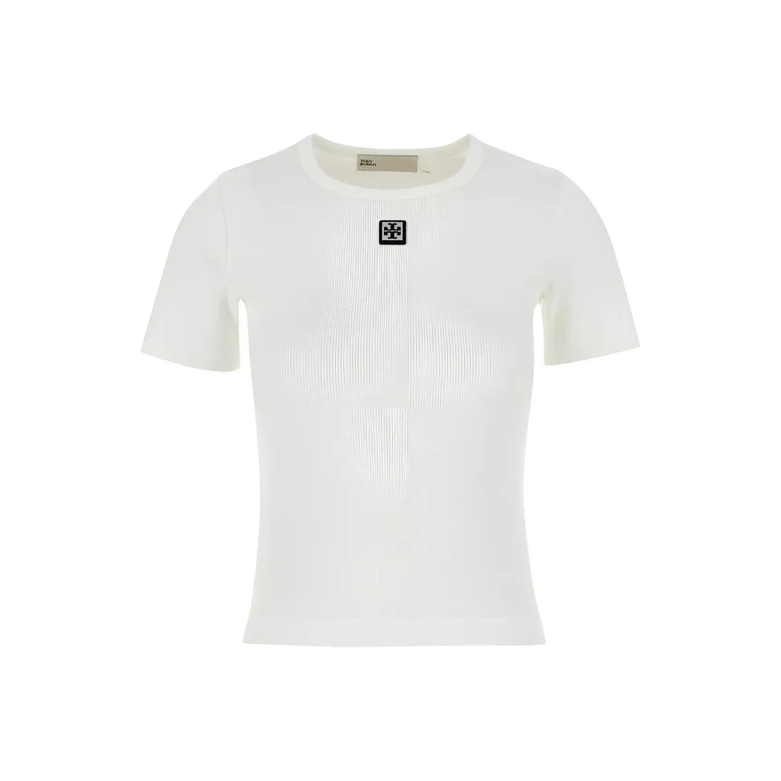 TORY BURCH Logo patch T shirt