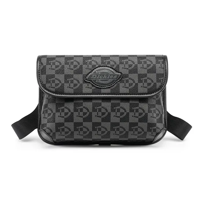 Dickies ПУ (полиуретан) Курьерская сумка Сумка через плечо Унисекс Черный
