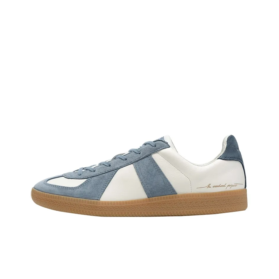 Norman Walsh x TWP GAT Collection Легкий Низкий Топ Немецкая Армия Кроссовки Унисекс Пыльно-Синий