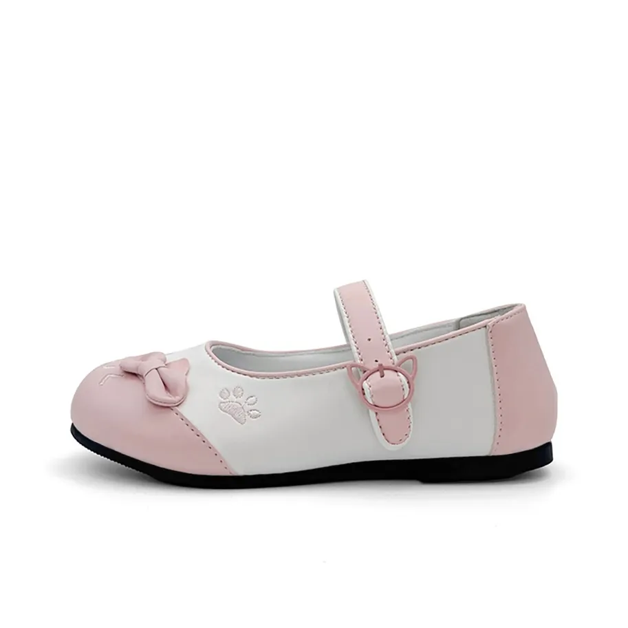 CVOJOO Грубый каблук Туфли Мэри Джейн Женские Розовый