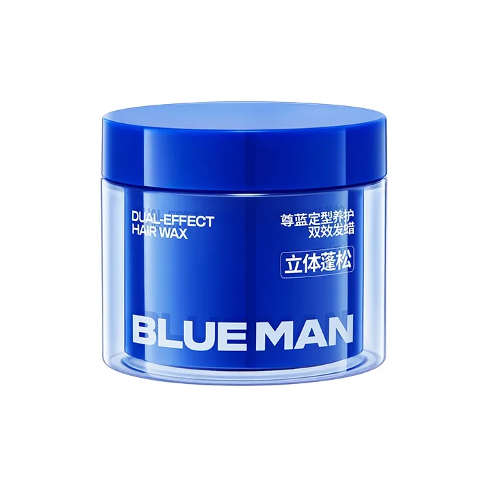 BLUE MAN Формирование и питание DUAL Эффект Волосы Глина Уход за волосами Освежающий 100г
