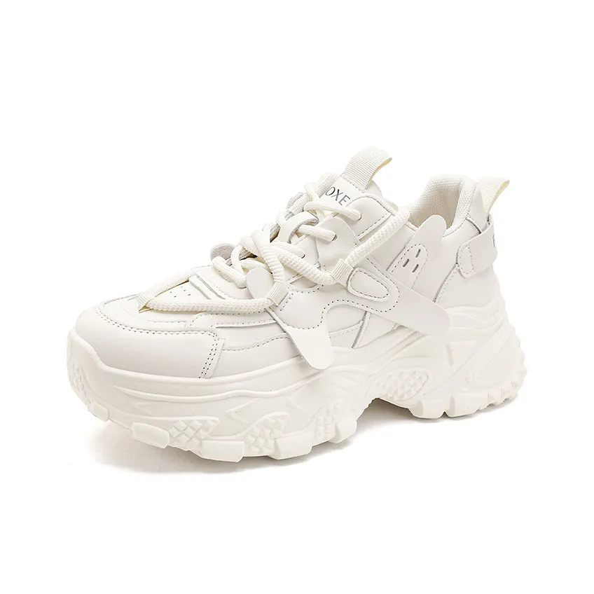 FOXER x MARINO ORLANDI Низкий топ толстая подошва кроссовки женские