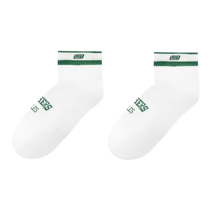 Skechers Белый 038C 2 Пачка Мужские Носки