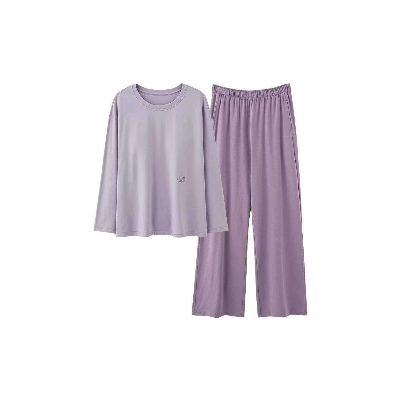 Pretty lady Серо-фиолетовый Женские Пижамные Комплекты