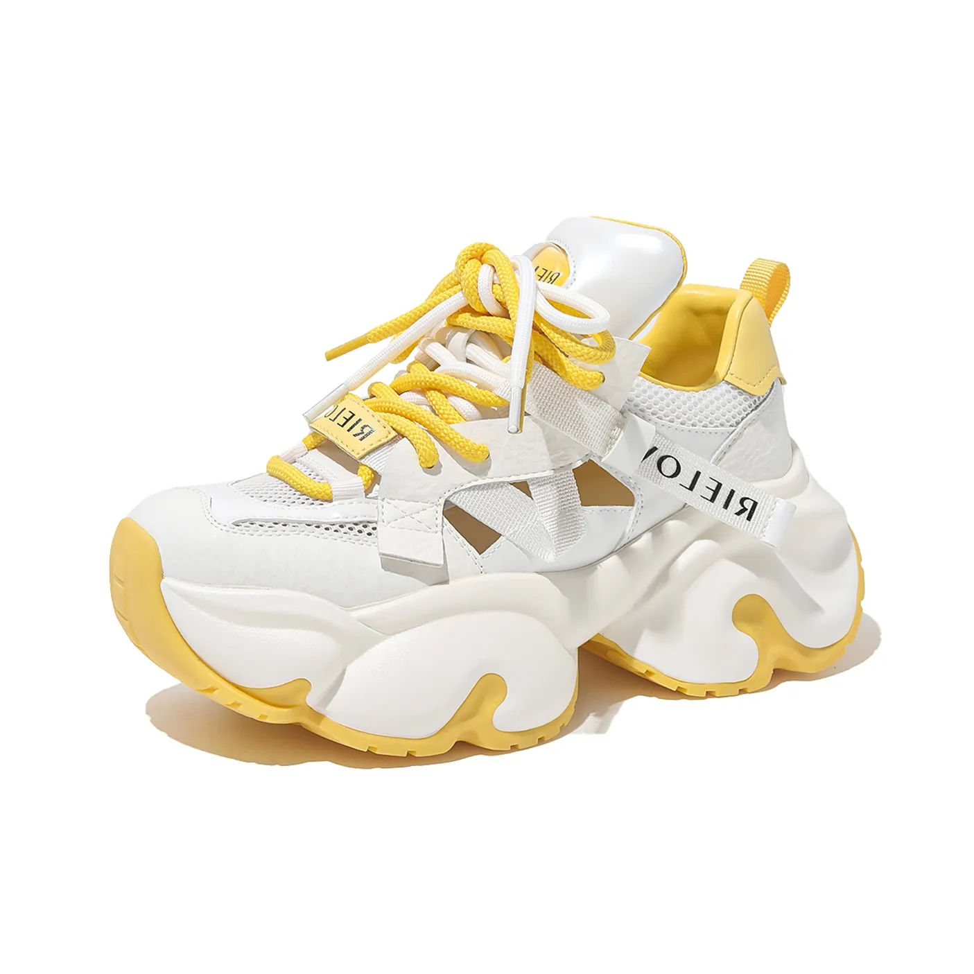 Amoy Love Износостойкий и Легкий Низкий Топ Кроссовки с Толстой Подошвой Женские