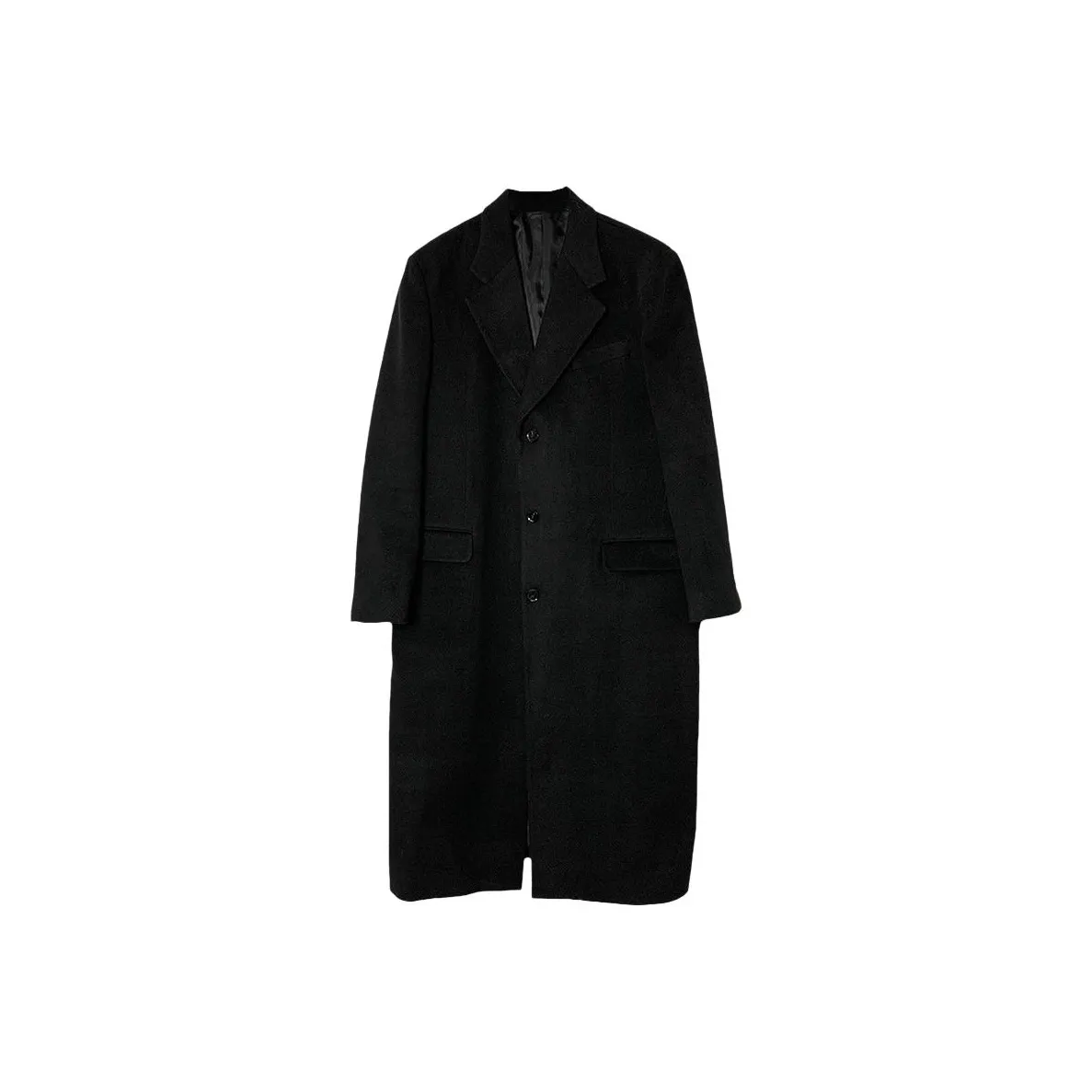 CUCHOHOMME Черное мужское пальто