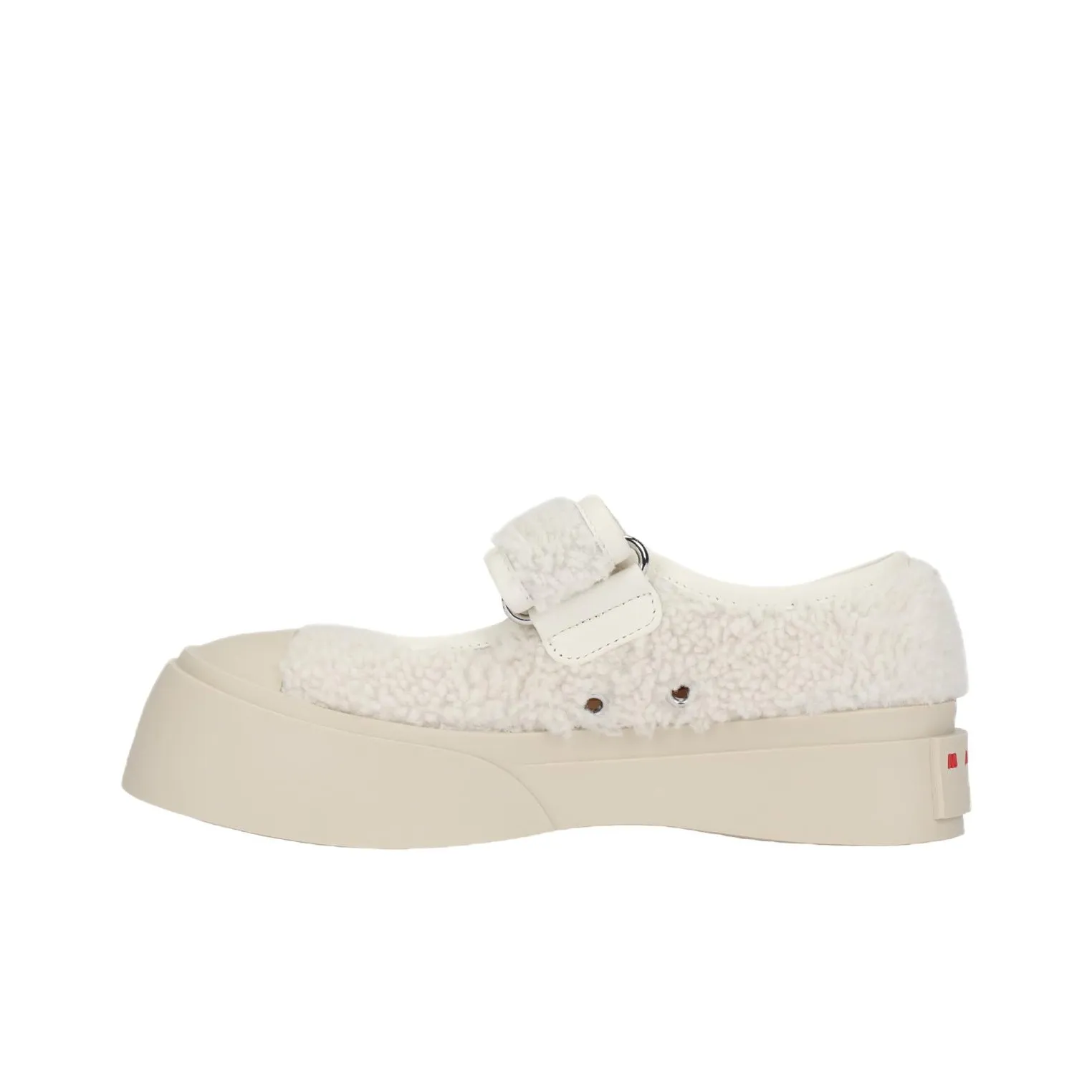 MARNI Pablo Platform Stylish Skateboarding Shoes Women's White Year Of The Rabbit Limited