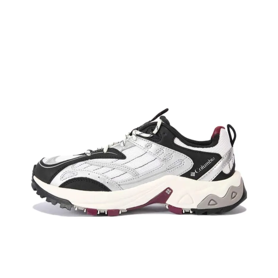 Коллаборация Columbia City Outdoor Collection Устойчивая к истиранию Водонепроницаемая Поддержка Низкий Верх Уличная Обувь Женская Белая Черная
