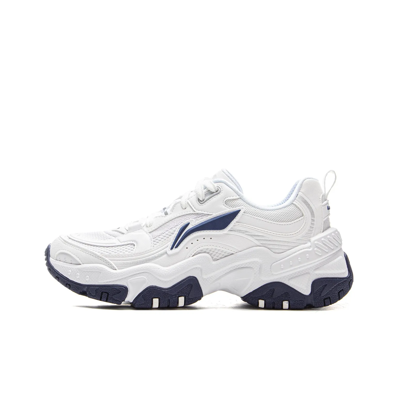 LINING Brown sugar Шокабойеры Устойчивый Дышащий Низкий Топ Кэжуал Женские Белые