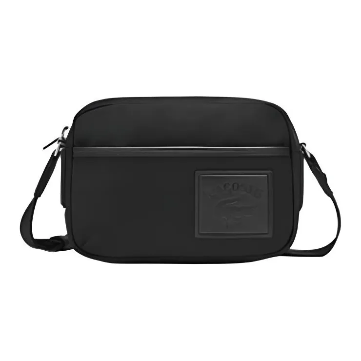 Сумка через плечо из смешанного материала LACOSTE Collaboration Мужская Черная Коричневая