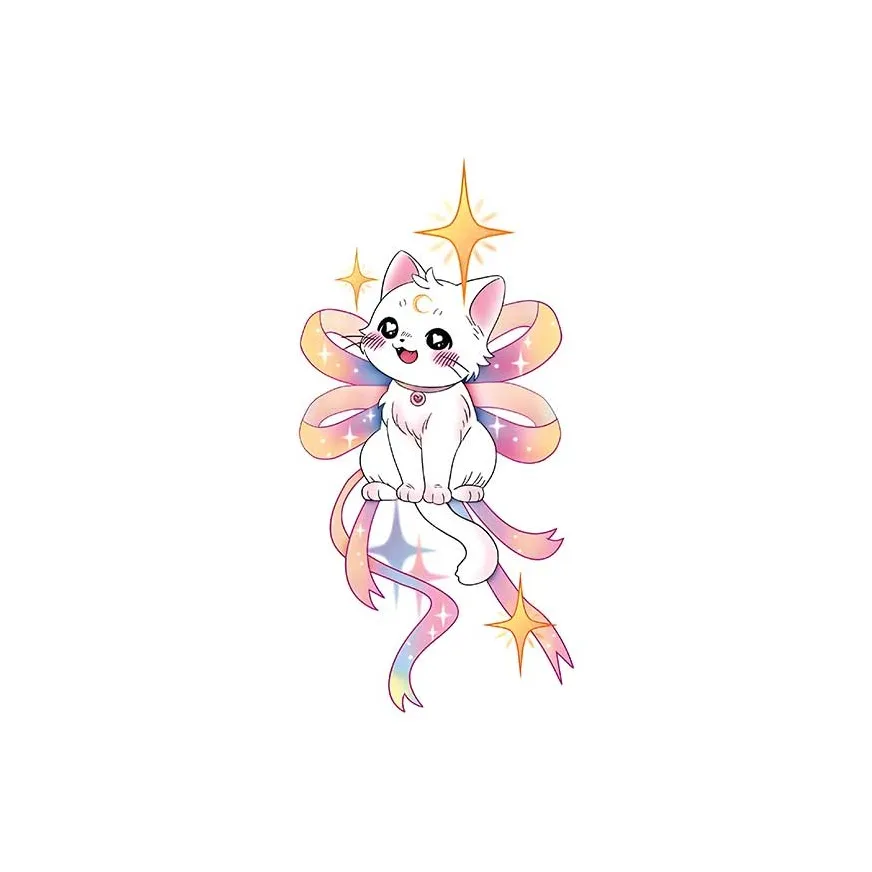 SHITIAN Универсальный Котенок Многоцветный Наклейка Tattoo