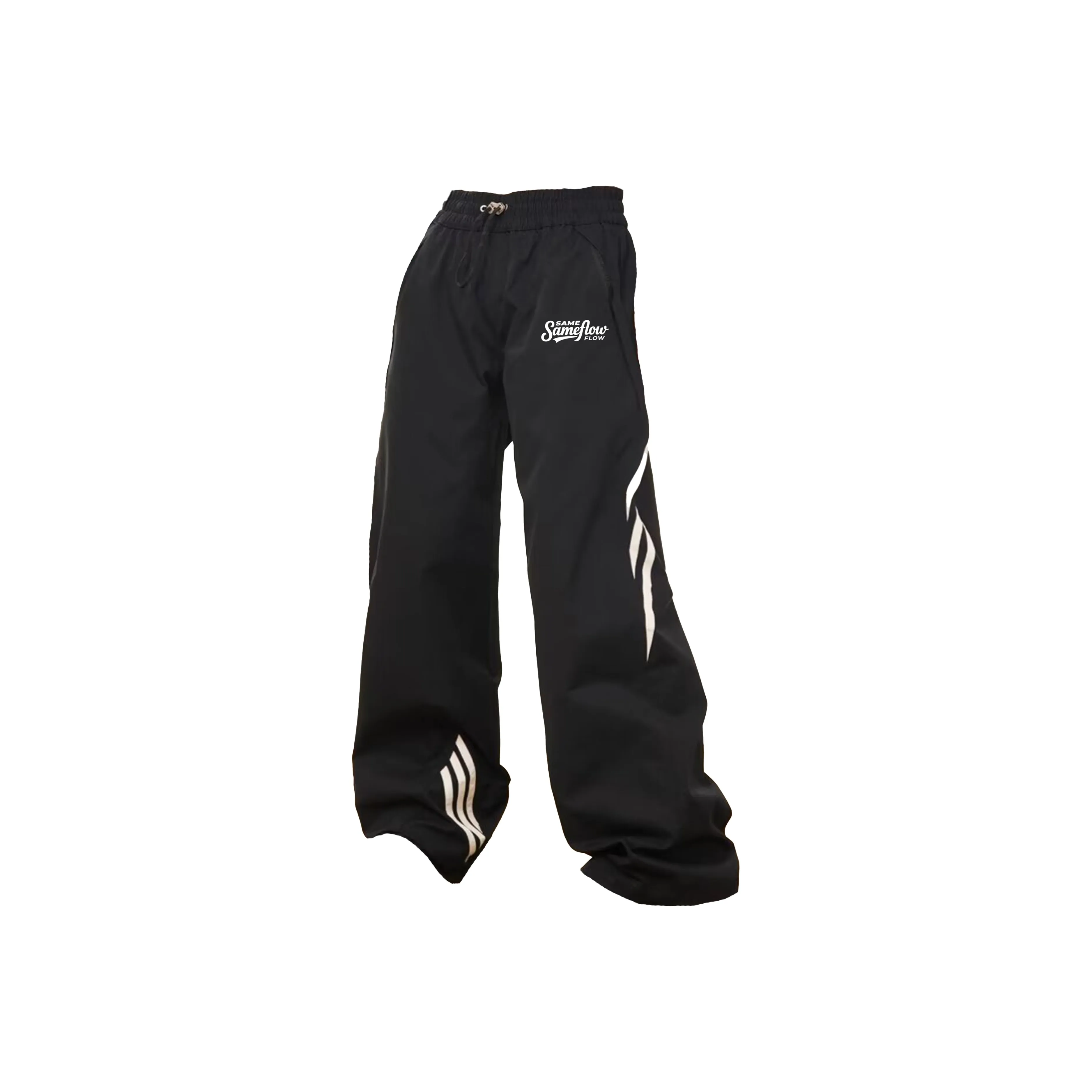 SAME FLOW Черные Унисекс Повседневные Штаны