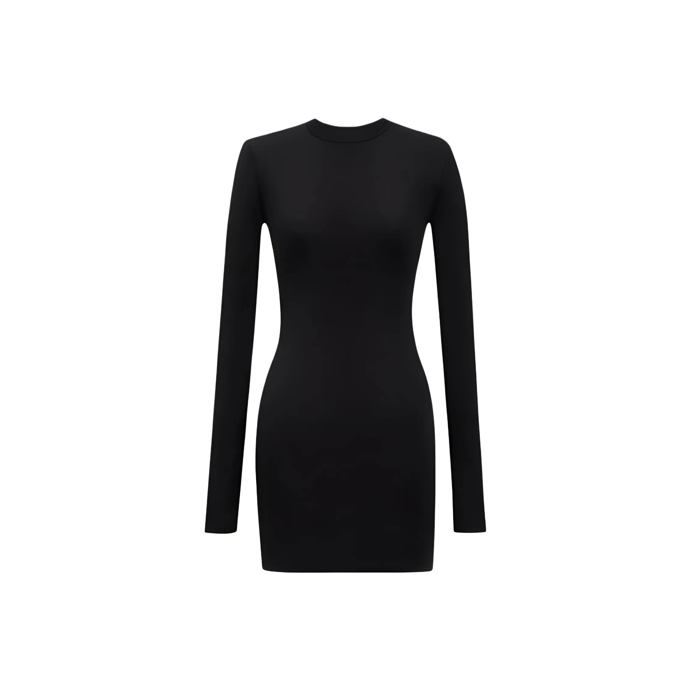 SAINT LAURENT SS25 Long Sleeved Dresses Women's Black