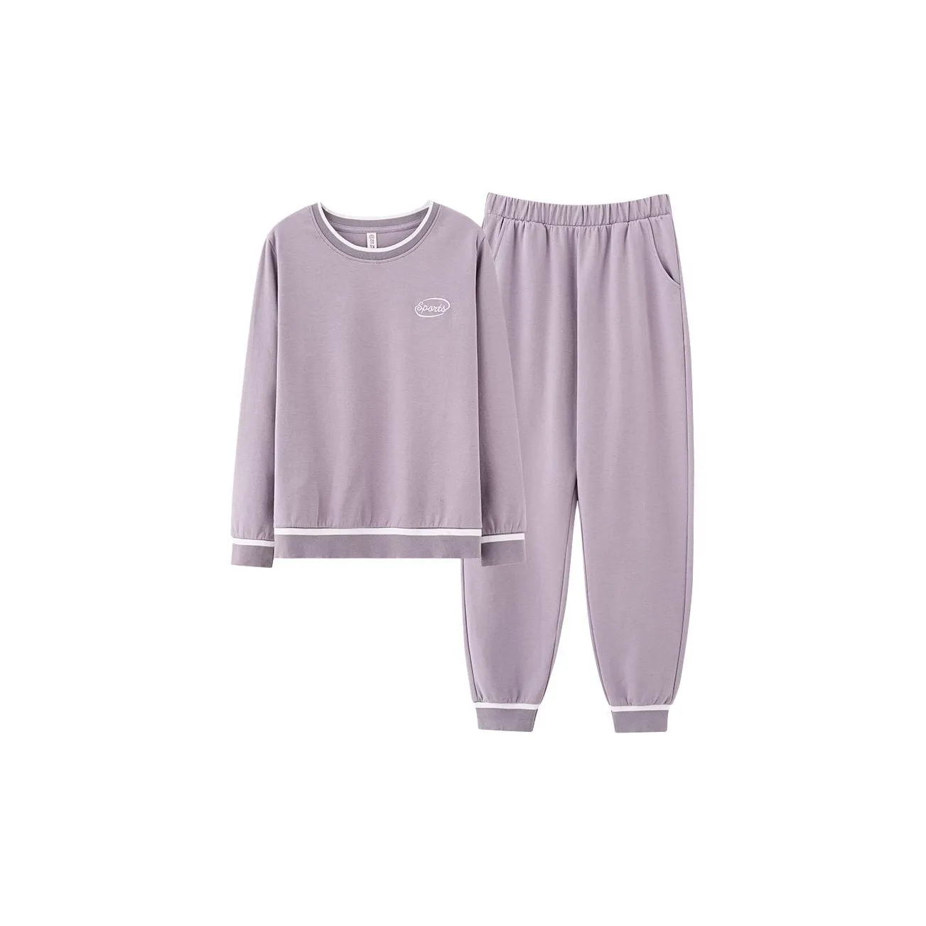 Pretty lady Светло-фиолетовый Женские Пижамные Комплекты