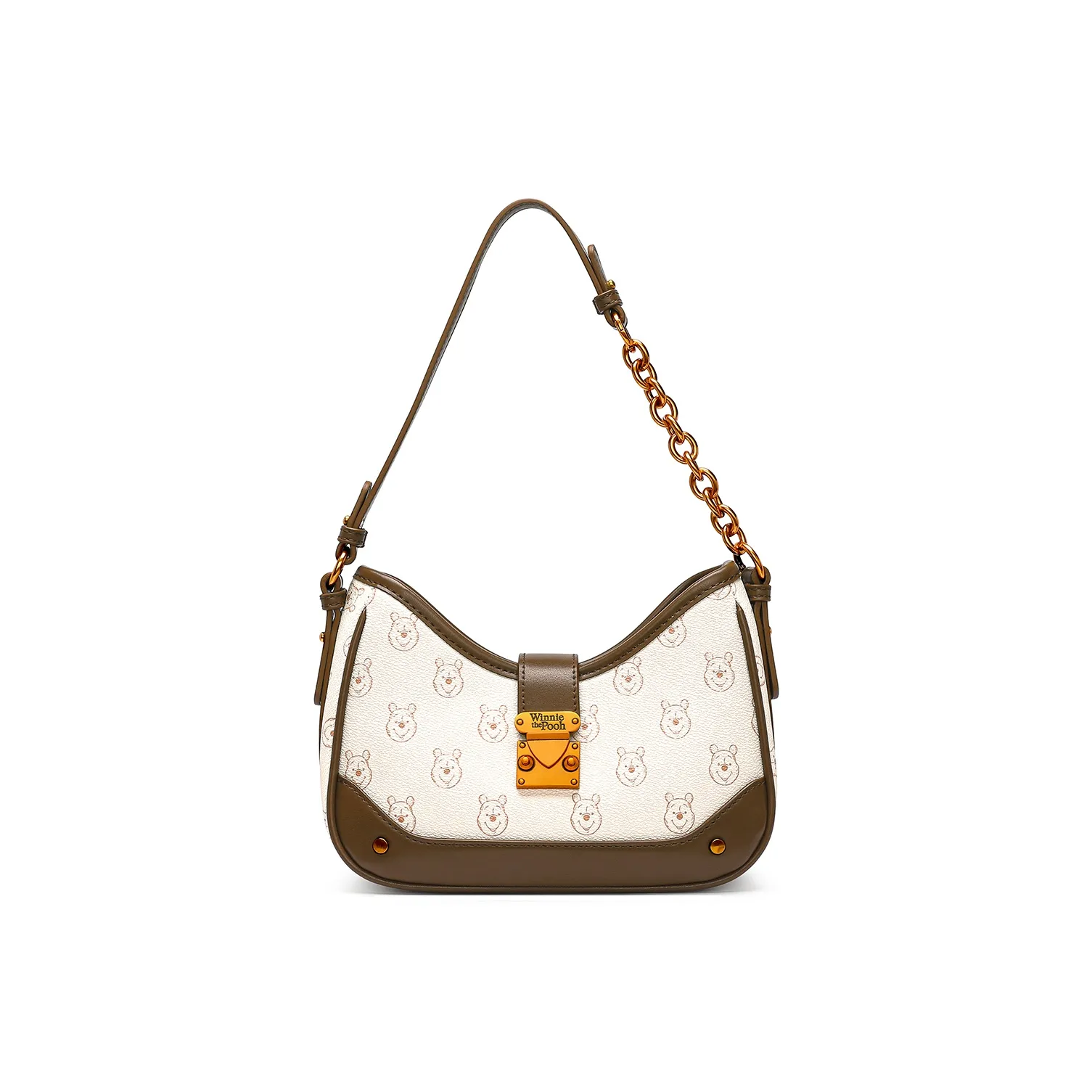 Серия Disney Winnie The Pooh ПУ (полиуретан) Сумка через плечо Женская Экрю