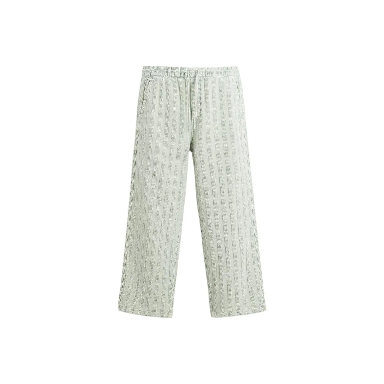 ZARA Light Green Men's Casual Pants ZARA Светло-зеленые Мужские Повседневные Штаны