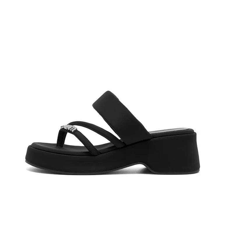 JOSINY Тихий Антиперспирантный Устойчивый к истиранию Амортизация Слип-он Женские Черный