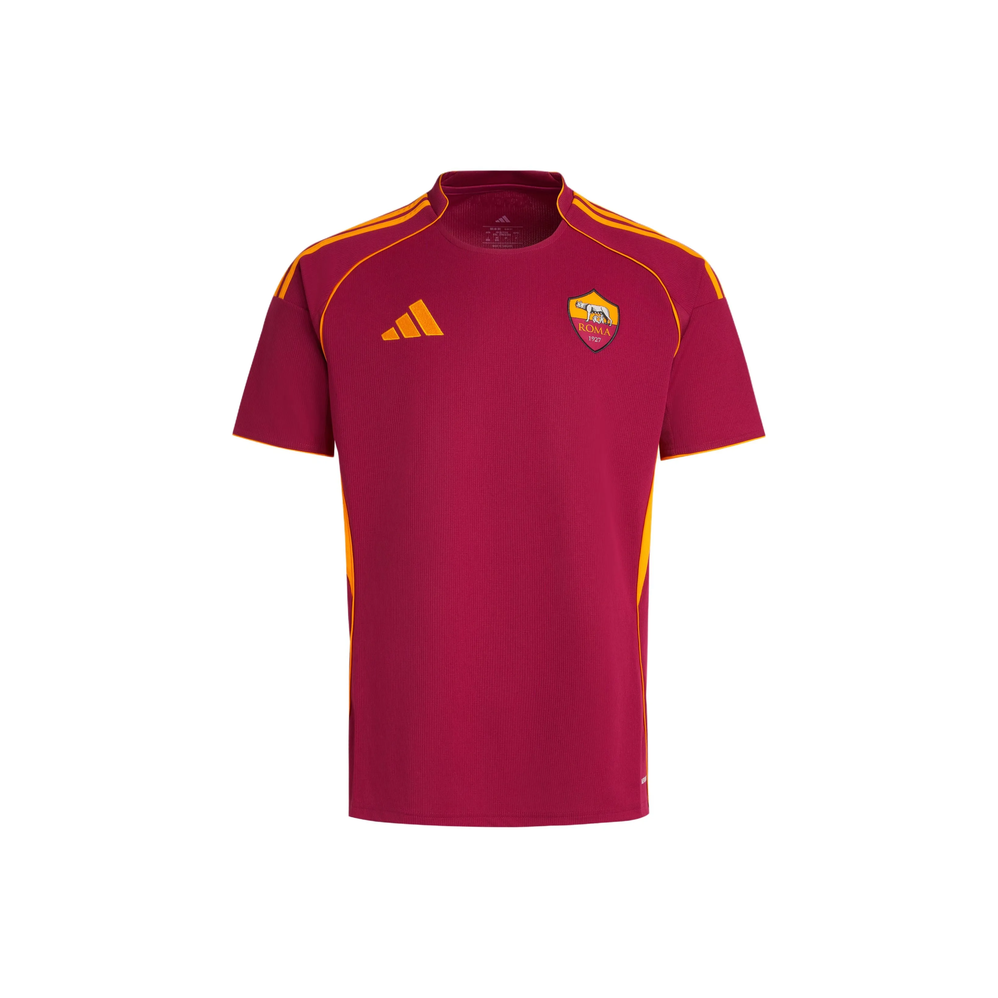 Adidas AEROREADY SS25 AS ROMA Домашний Джерси Футбол Джерси Мужской