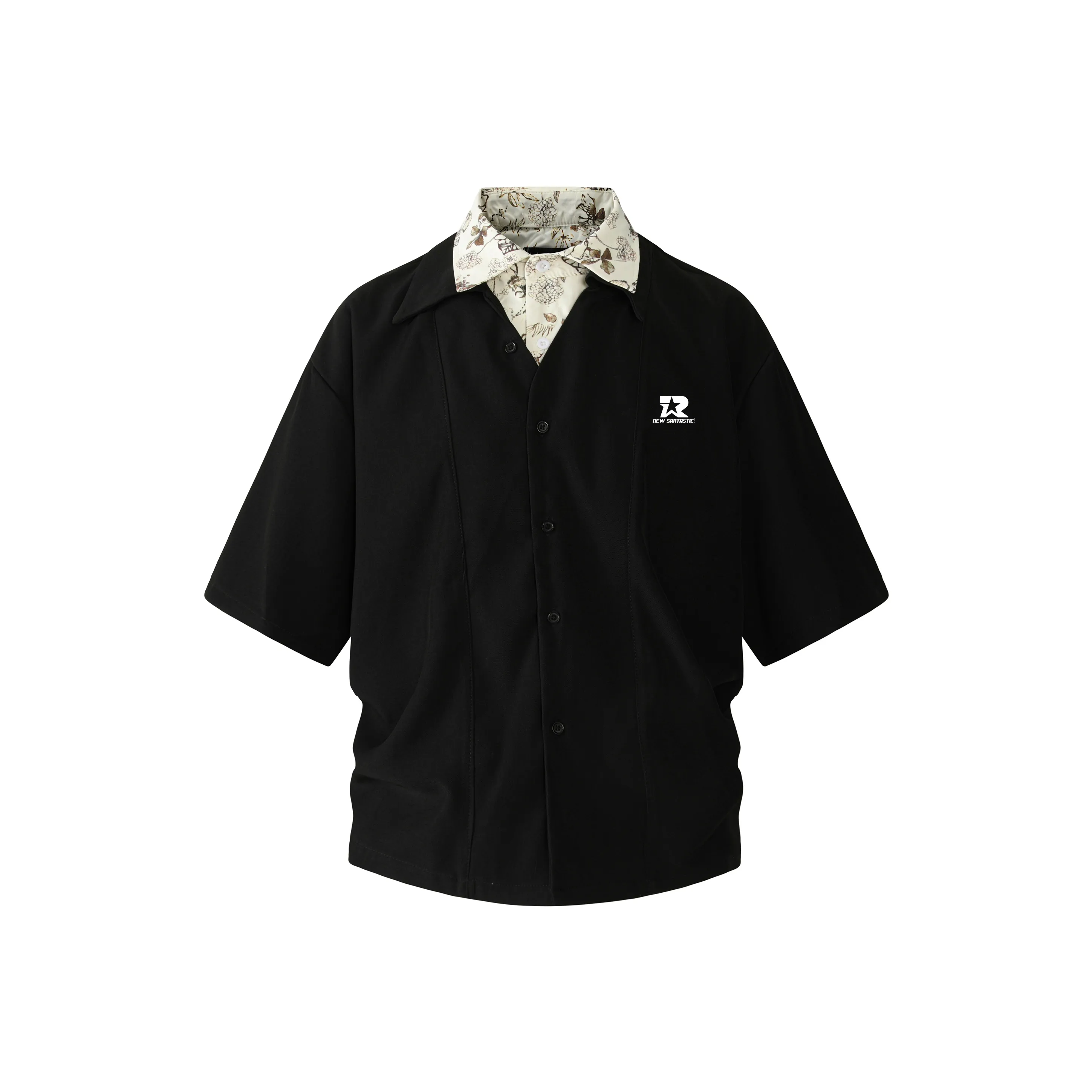 SANTASTIC Черный Унисекс Рубашки