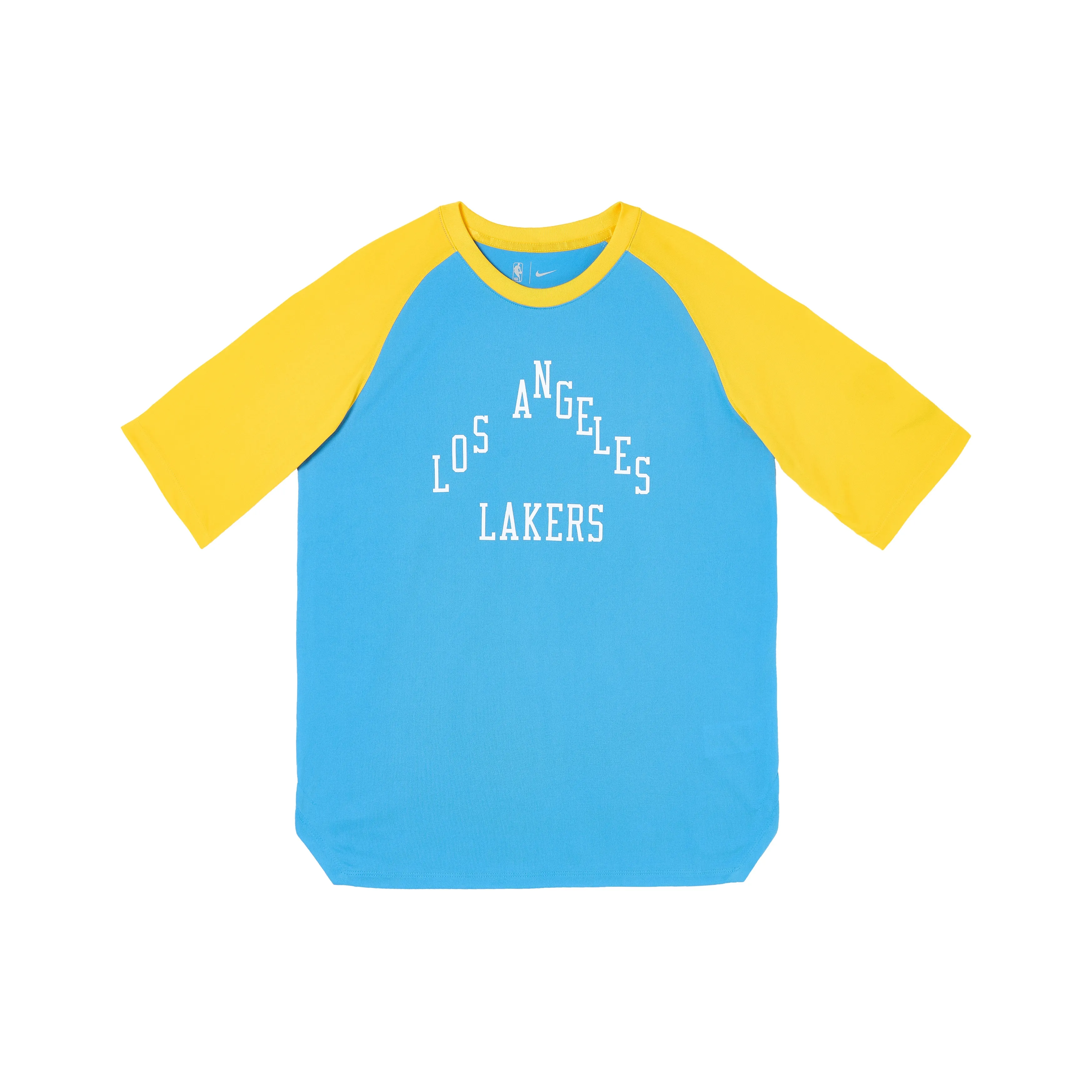 NIKE Синий/желтый Школьный возраст Футболка