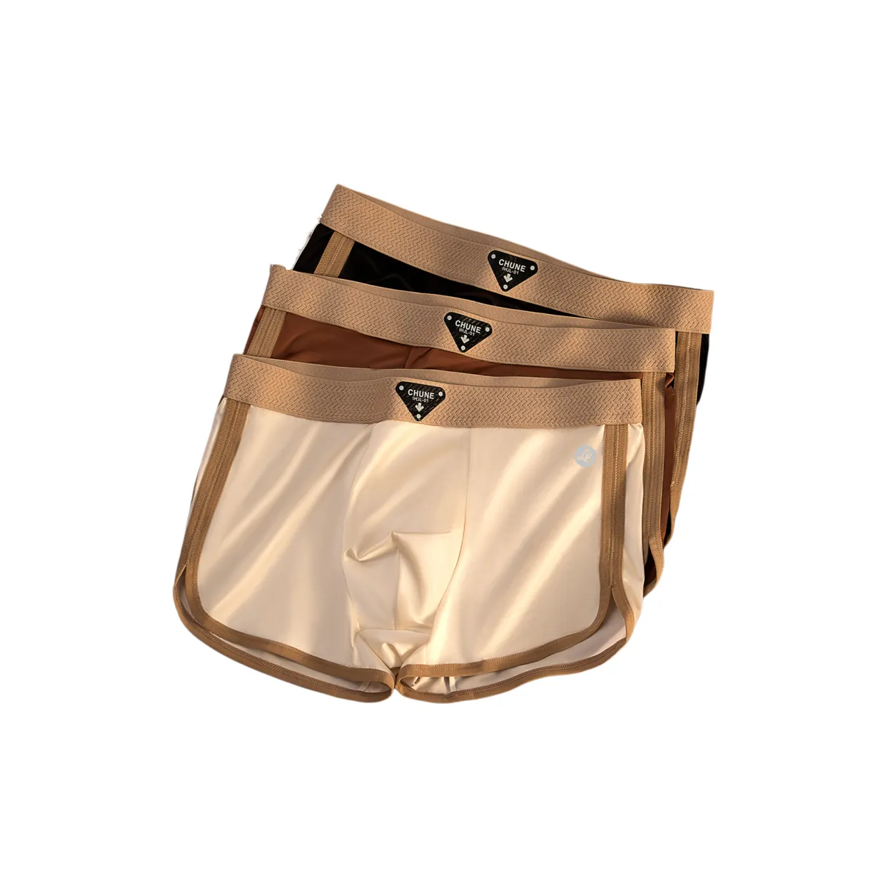 LUYOUYE Летние боксер-шорты мужские упаковка из 3 штук