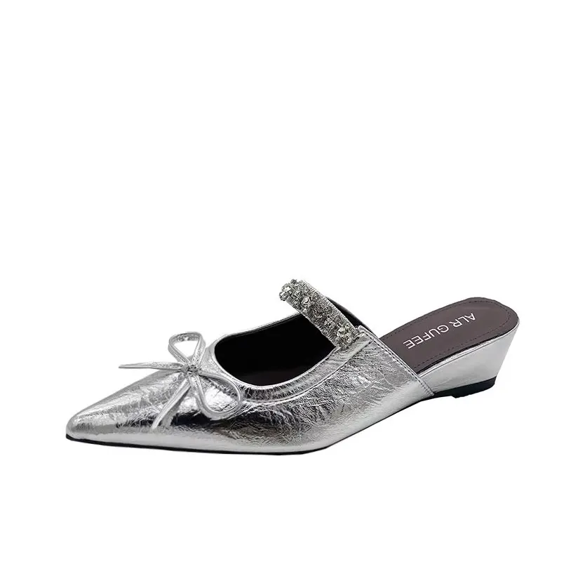 Xingdiman Домашние тапочки Женские Серебряные