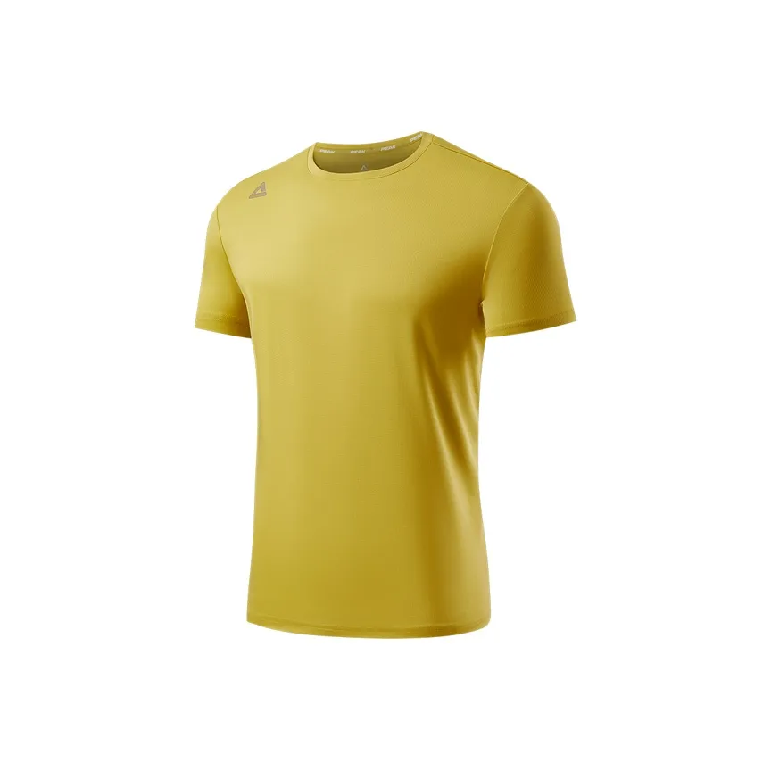 PEAK T Рубашка Мужская Горчично-желтая