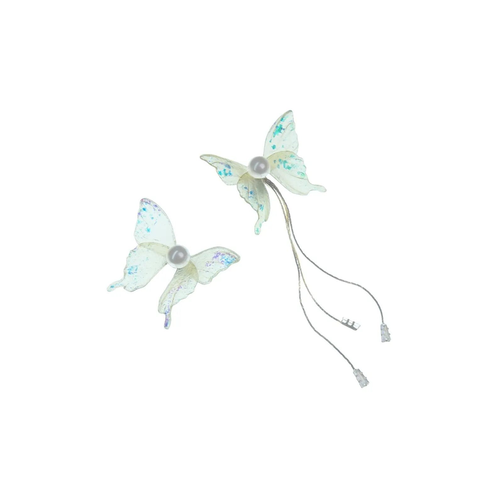 Fleeting Leather Коровья кожа Серьги Унисекс