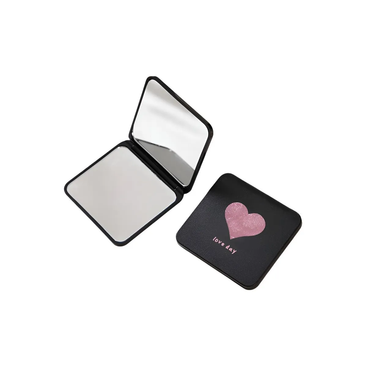 MUXI BABY Милый Карманное Зеркало Портативное Двойное Слойное Ручное Складное Зеркальце MAKE UP Зеркала Официальный Продукт