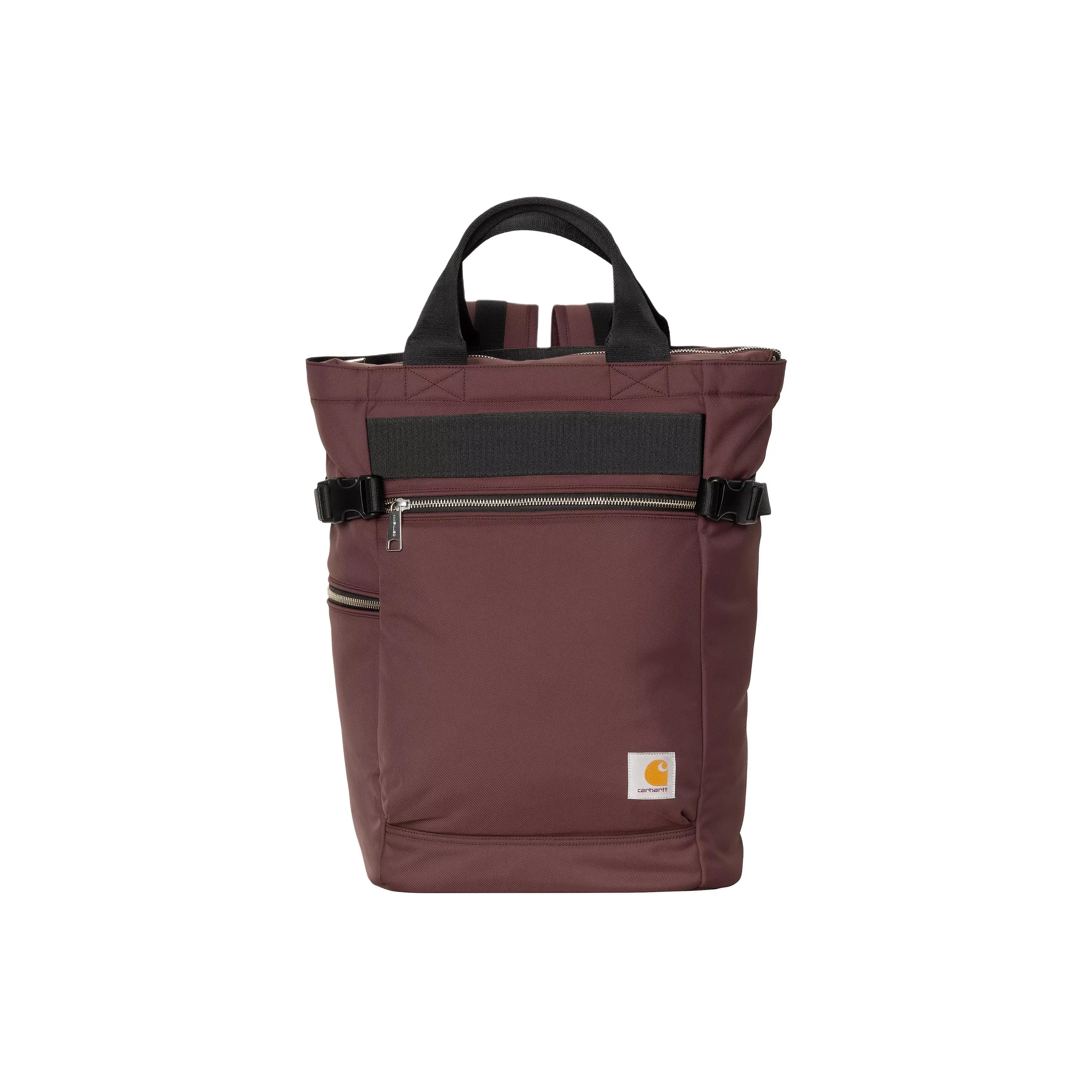 Carhartt WIP Nylon Backpack Unisex Red Brown