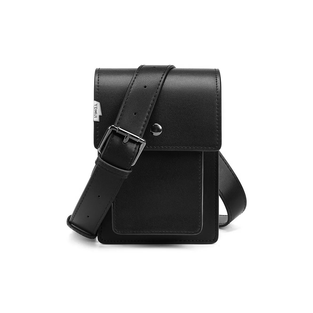 Yawei Kuroda ПУ (полиуретан) с искусственной кожей через плечо чехол для телефона унисекс черный