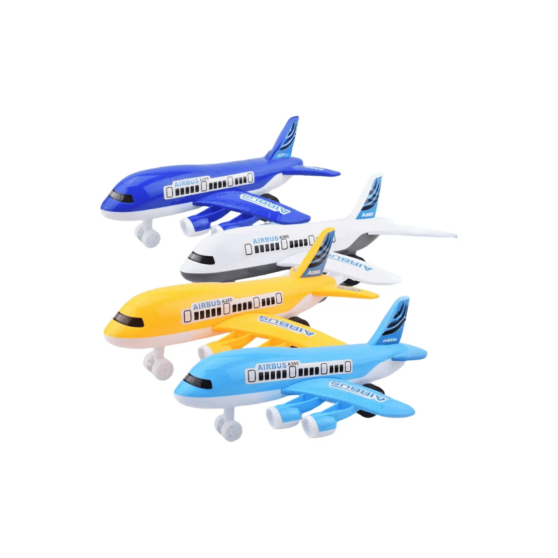 Yi Jia Ai Самолет Ударопрочный Маленький Автомобиль Пазл Инерция Задний Двигатель Glider Игрушки