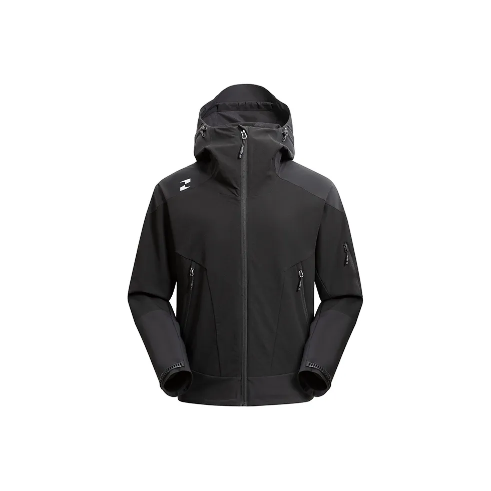 TAJEZZO Soft Shell Куртка Мужская Черная