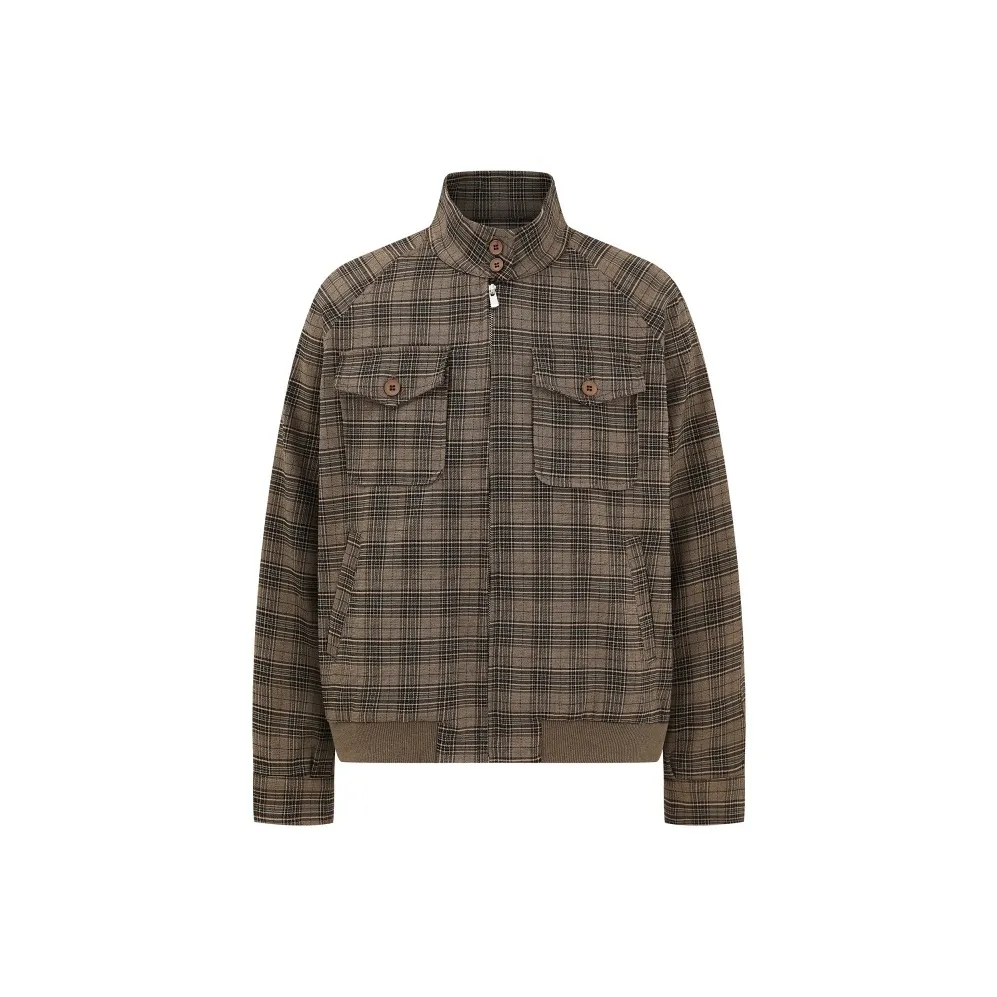 ZRZV Гусиная лапка Унисекс Куртки