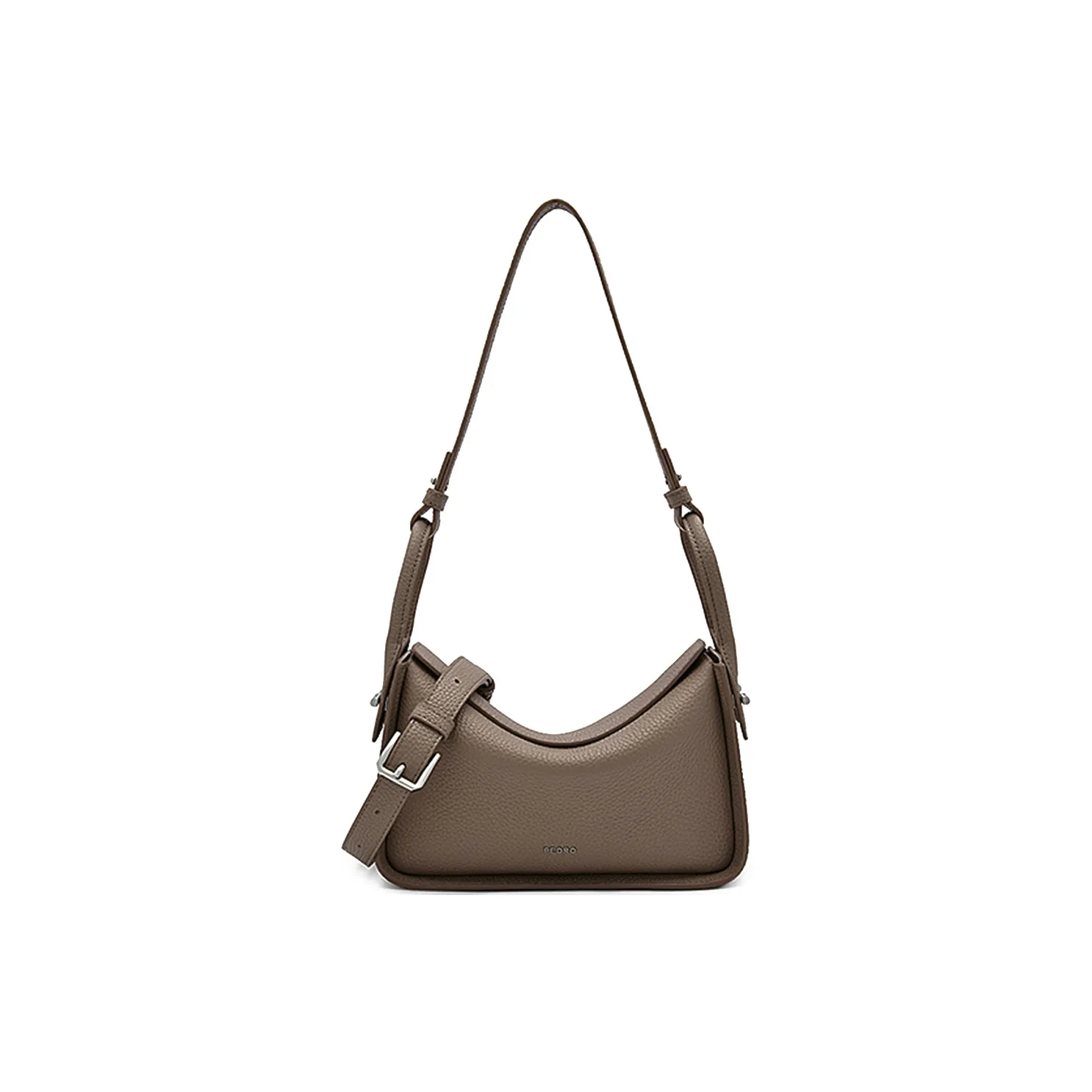 Pedro Коровья кожа Корзинка-сумка Сумка на плечо Маленькая Женская Чайный умбровый