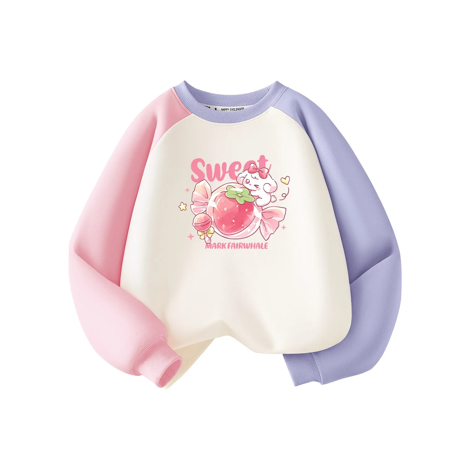 FAIRWHALE CHIC Cute Свитшот Multicolor Длинный рукав для детей