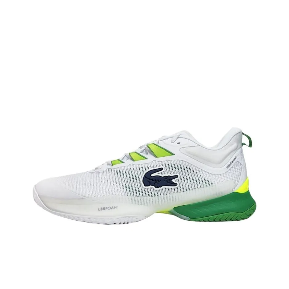 LACOSTE AG LT23 Теннисные кроссовки Мужские Белые Зеленые