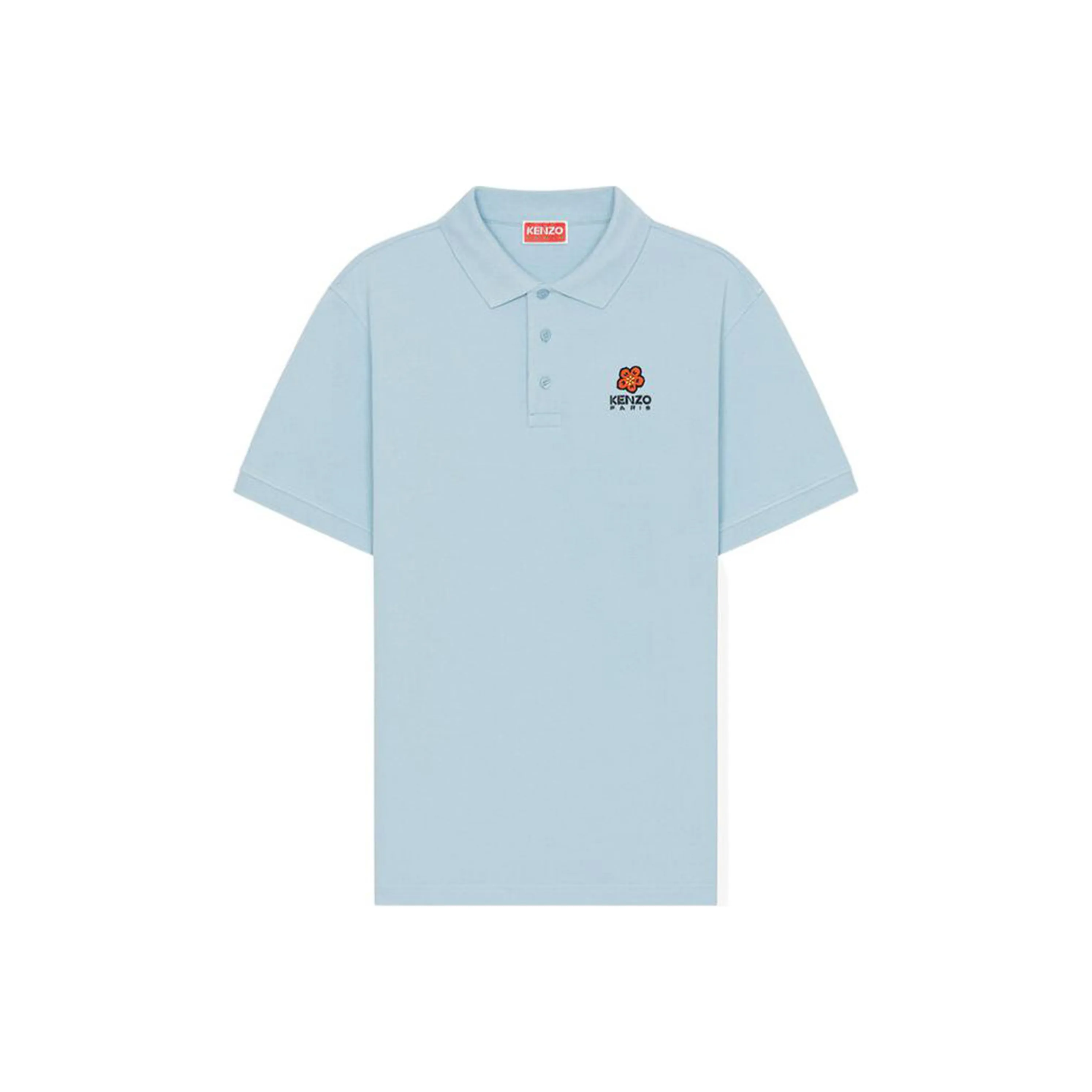 KENZO X Nigo FW22 Небесно-голубой Мужская рубашка polo