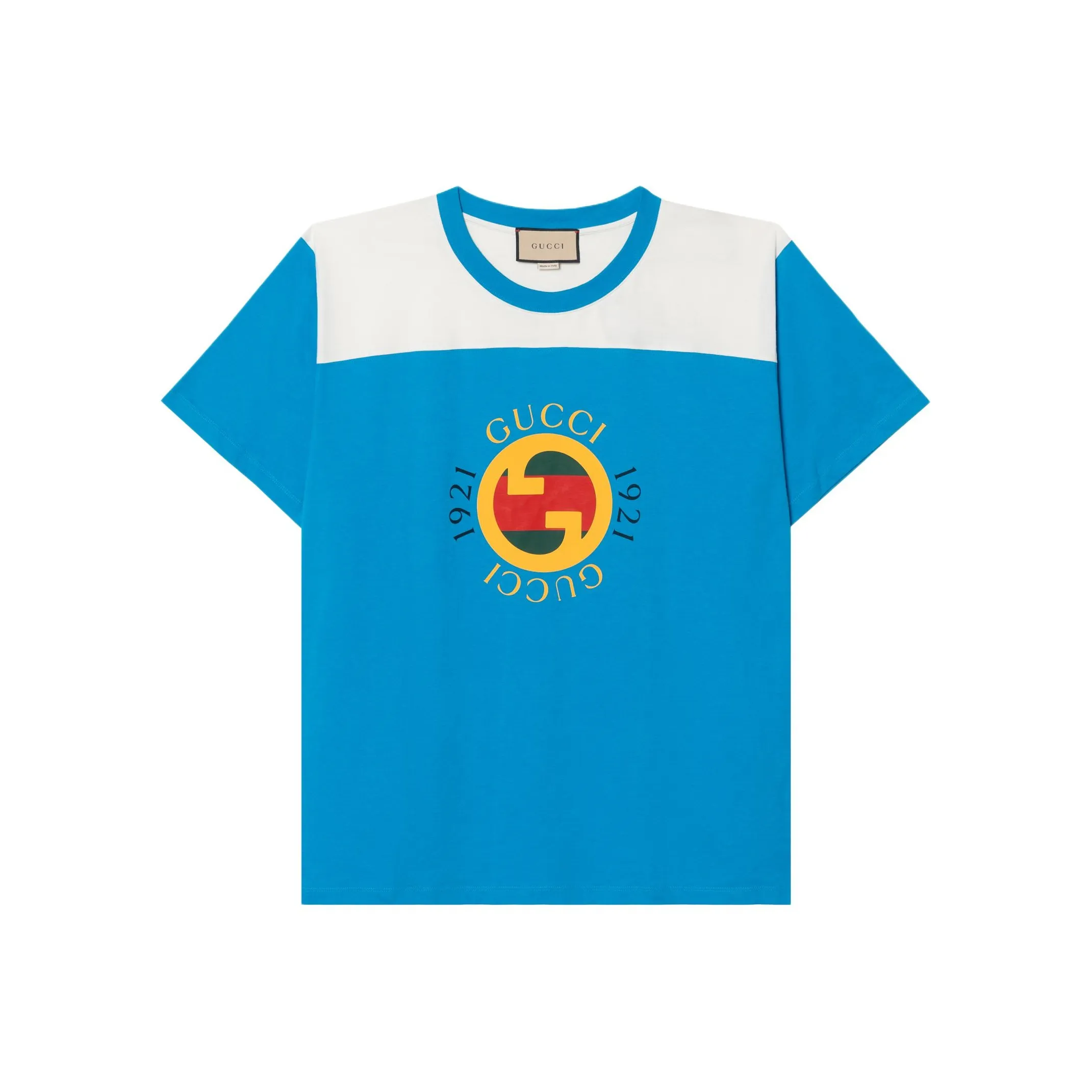 GUCCI T Shirts Men's Light Blue